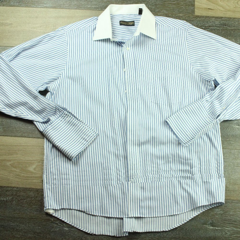 Long Sleeve Button  Donald Trump Size 17 36/37